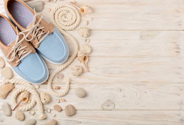 Kadın yaz ayakkabı plaj tatil için.