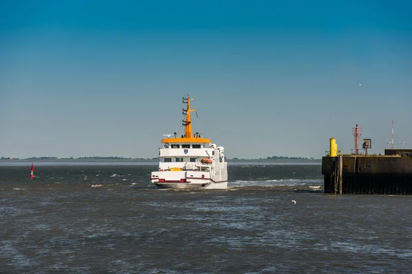 Ferry in the Northsea — Stock Photo, Image