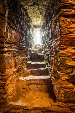 Orta Çağ Genovevaburg Mayen içinde / Eifel