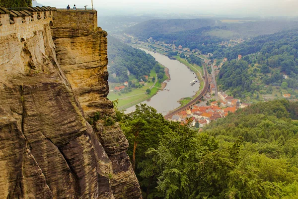 Fort Koenigstein in Saxony / Germany — стокове фото