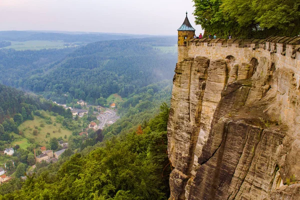 Fort Koenigstein in Saxony / Germany — Stockfoto