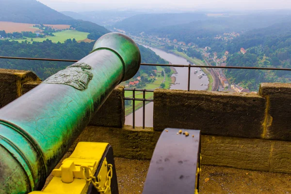 Fort Koenigstein in Saxony / Germany — Stockfoto