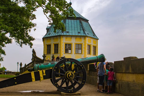 Fort Koenigstein in Saxony / Germany — Stock Photo, Image