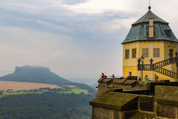 Fort Koenigstein en Sajonia / Alemania —  Fotos de Stock