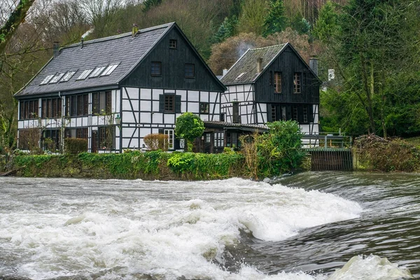 Водяного Млина Біля Річки Wupper Solingen Німеччина — стокове фото