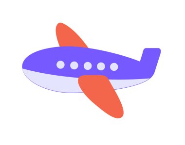 Oyuncak uçak vektör