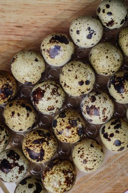 Sabah breackfast olarak bıldırcın yumurtası.