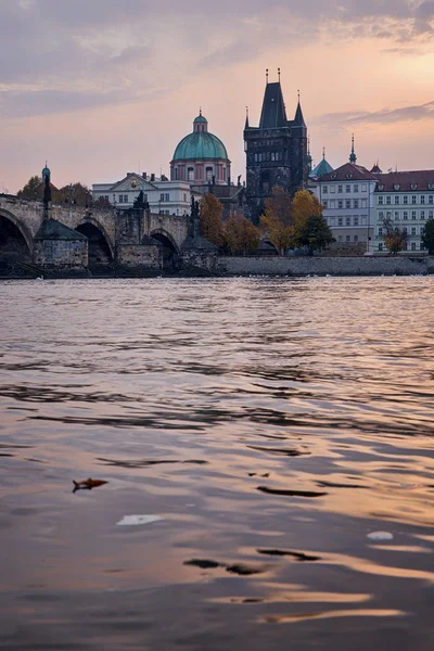 Karlsbron i Prag — Stockfoto