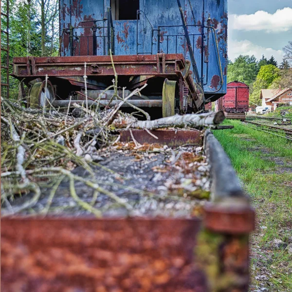 Trenes viejos destetados —  Fotos de Stock