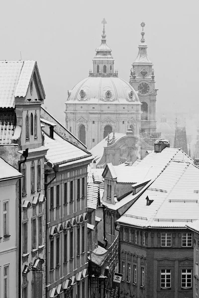Prag im Winter — Stockfoto