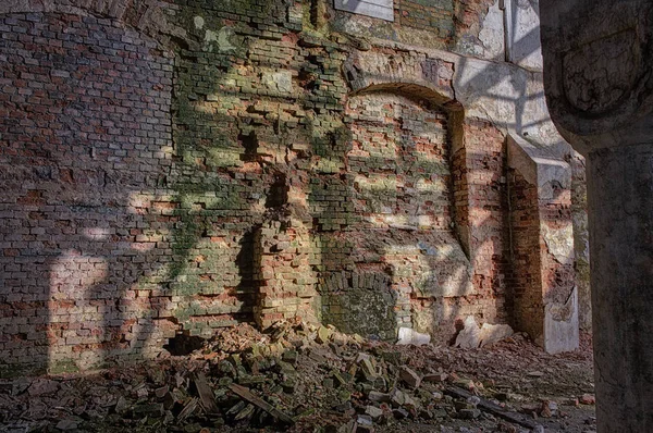 Mysterious Dymokursky sugar factory — Stock Photo, Image