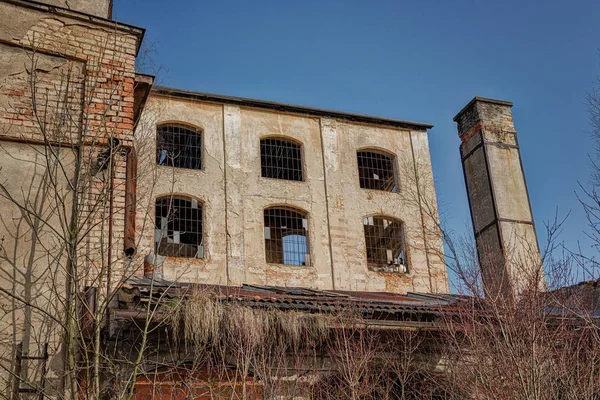 Fábrica misteriosa de açúcar Dymokursky — Fotografia de Stock