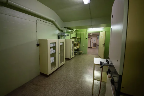 As a remnant of the Cold War, there is a bunker in Na Bulovce Hospital, which began to be built in the early 1950s as a shelter for the sick and medical personnel in case of nuclear war. The building plans were secret, they had to be shredded. The co