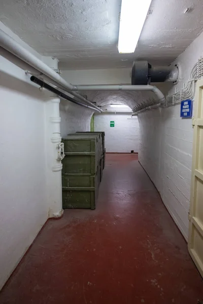 Come Residuo Della Guerra Fredda Bunker Nel Bulovce Hospital Che — Foto Stock