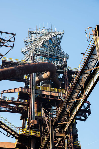 Lower Vitkovice is a national site of industrial heritage located in the Vitkovice district of Ostrava in the Czech Republic. It includes an extensive industrial area Vitkovice ironworks with a unique collection of industrial architecture. A set of t