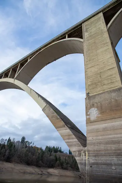 Puente Fue Construido Entre 1939 1943 Para Reemplazar Viejo Puente —  Fotos de Stock