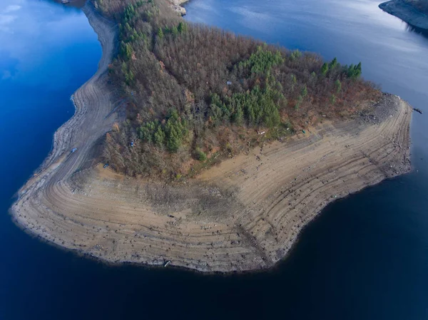 Orlk Reservoir Byl Postaven Letech 1954 1961 Musel Být Zbourán — Stock fotografie