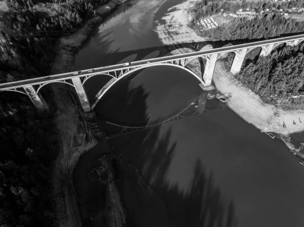 Puente Fue Construido Entre 1939 1943 Para Reemplazar Viejo Puente —  Fotos de Stock