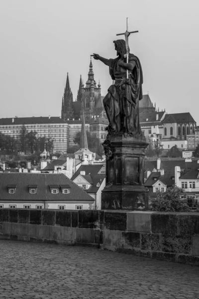 Prague Est Capitale Grande Ville République Tchèque 14E Grande Ville — Photo