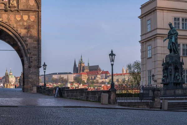 Prag Ist Die Hauptstadt Und Größte Stadt Der Tschechischen Republik — Stockfoto