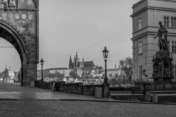 Prag Ist Die Hauptstadt Und Größte Stadt Der Tschechischen Republik — Stockfoto