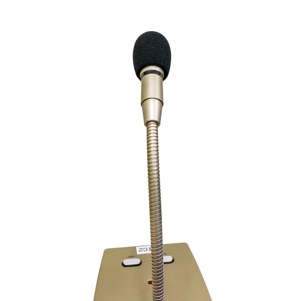 O microfone Desktop — Fotografia de Stock