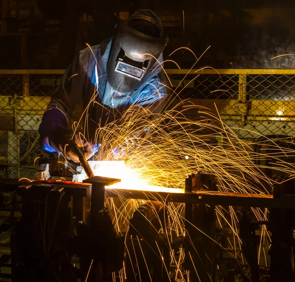 Soldador Automotivo industrial — Fotografia de Stock