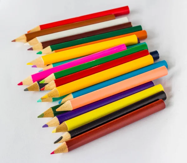 A crayons de couleur — Photo