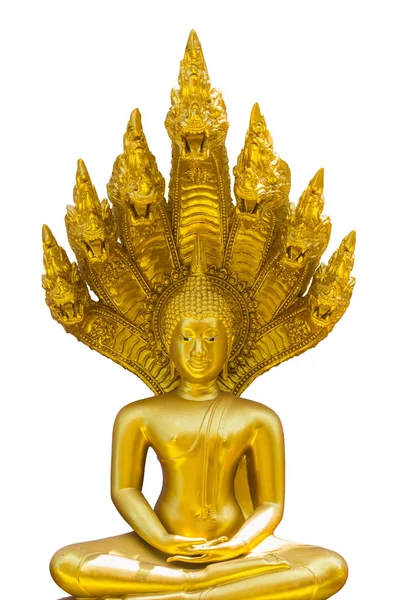 Goldener nacprk buddha — Stockfoto