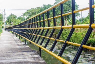 Çelik çit. arka plan