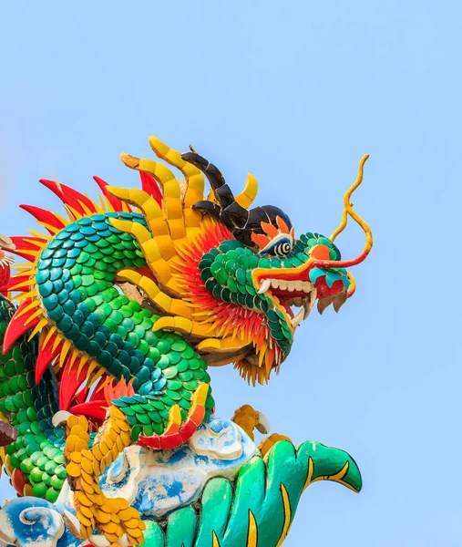 Close up dragon statue — Stock Photo, Image