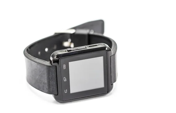 Relógio inteligente preto — Fotografia de Stock