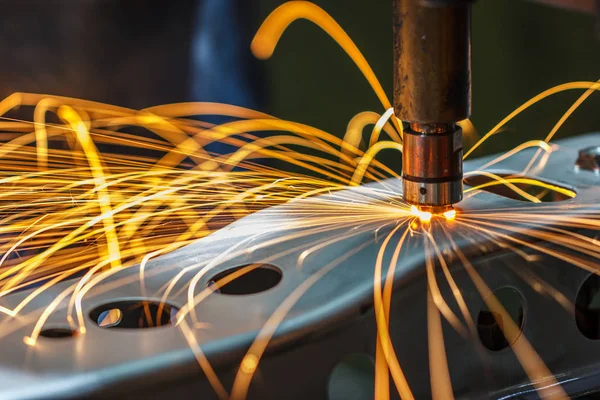 Bir araba fabrikasında Punta kaynak makine, otomotiv bölümü