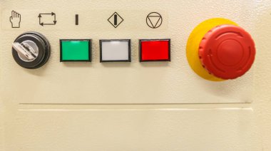 Durum uyarı ışığı elektrik kumanda kabine için yukarıya kapatmak