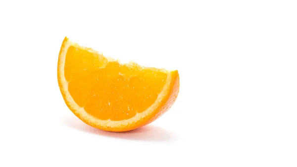 Orange Slice Isolated White Background — Stock Photo, Image