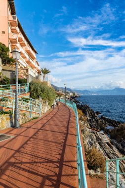 Anita Garibaldi yürüyüş Genova Nervi İtalya