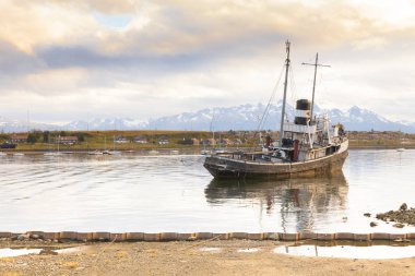 eski balıkçı tekne ushuaia 