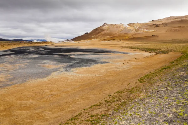 Krafla volkanik alan İzlanda