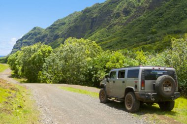 Hummer araba tv serie yerde oahu kaybetti 