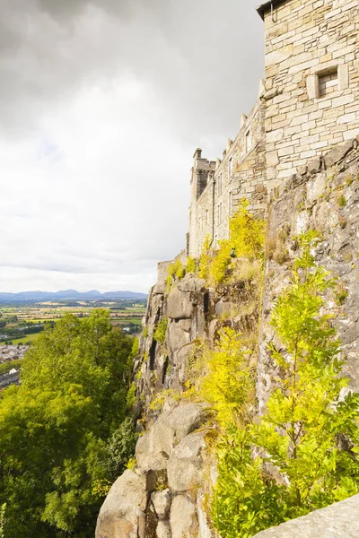 Stirling castle side view  and promontory — Stock Photo, Image