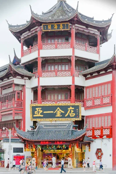 夏に上海古代の宮殿 — ストック写真