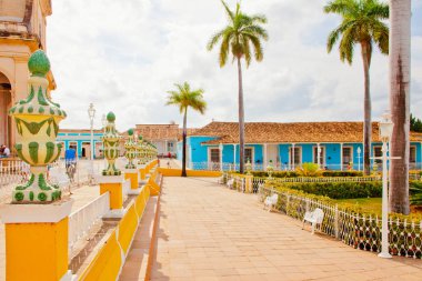 büyük kare trinidad Küba lateral görünüm