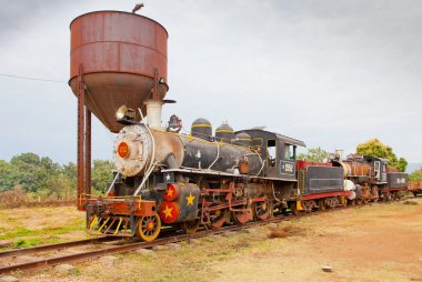 buhar tren trinidad Küba