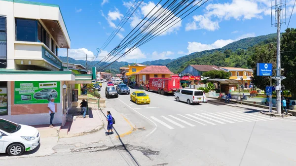 yazın güneş panama ile merkezi sokak boquete