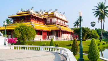 Çin Açık görünümü Bang Pa içinde park Ayutthaya oluşturma