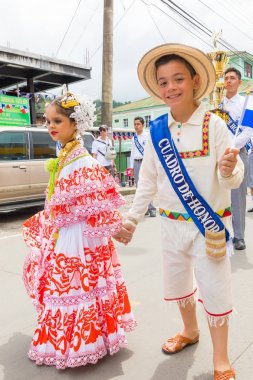 geçit üzerinde Panama Bağımsızlık günü