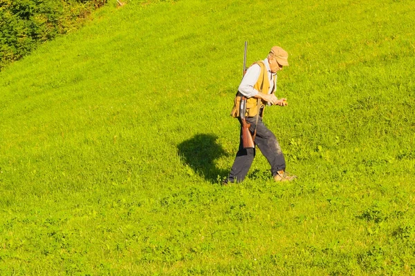 Chasseur avec fusil Italie — Photo