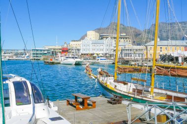 Cape Town liman görünüm