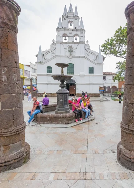 Kilise Vera Cruz Medellin — Stok fotoğraf