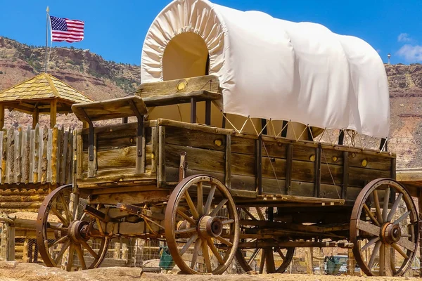 ancient caravan of the old west